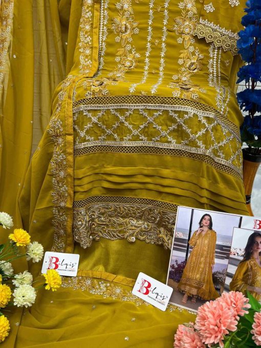 Bilqis B 3 E H Georgette Salwar Suit Catalog 4 Pcs 15 510x680 - Bilqis B 3 E-H Georgette Salwar Suit Catalog 4 Pcs