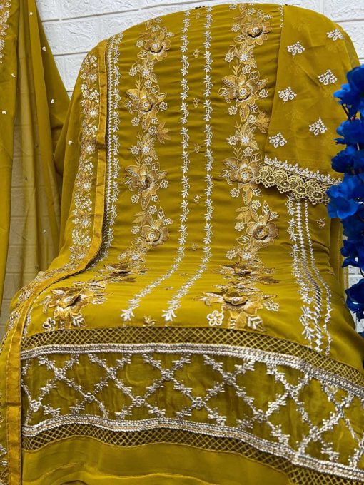 Bilqis B 3 E H Georgette Salwar Suit Catalog 4 Pcs 16 510x680 - Bilqis B 3 E-H Georgette Salwar Suit Catalog 4 Pcs