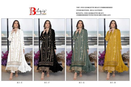 Bilqis B 3 E H Georgette Salwar Suit Catalog 4 Pcs 17 510x340 - Bilqis B 3 E-H Georgette Salwar Suit Catalog 4 Pcs