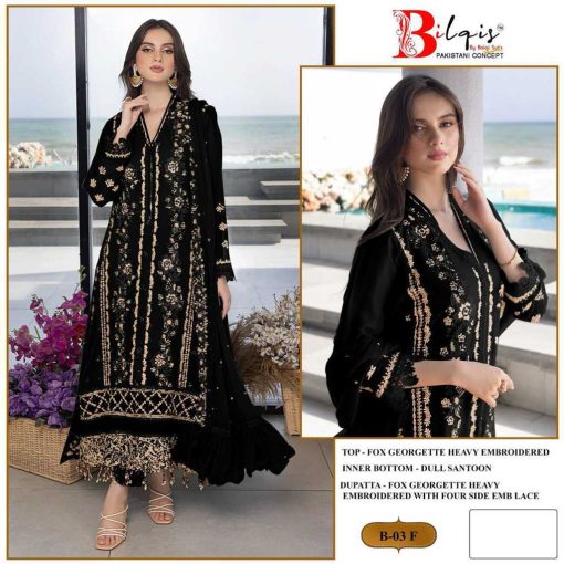 Bilqis B 3 E H Georgette Salwar Suit Catalog 4 Pcs 5 510x510 - Bilqis B 3 E-H Georgette Salwar Suit Catalog 4 Pcs