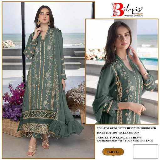 Bilqis B 3 E H Georgette Salwar Suit Catalog 4 Pcs 9 510x510 - Bilqis B 3 E-H Georgette Salwar Suit Catalog 4 Pcs