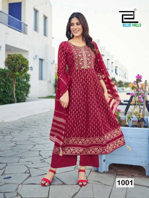 Blue Hills Muskan Kurti with Dupatta Bottom Rayon Catalog 8 Pcs 10 510x680 - Blue Hills Muskan Kurti with Dupatta Bottom Rayon Catalog 8 Pcs