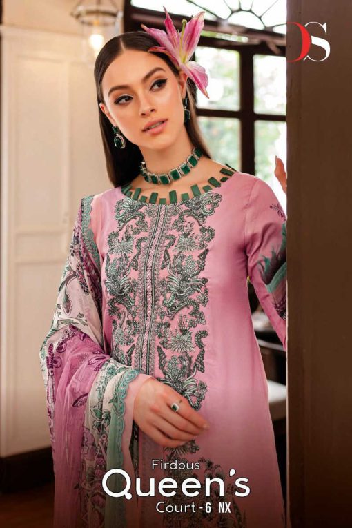 Deepsy Firdous Queens Court Vol 6 NX Cotton Chiffon Salwar Suit Catalog 6 Pcs 1 510x765 - Deepsy Firdous Queen’s Court Vol 6 NX Cotton Chiffon Salwar Suit Catalog 6 Pcs