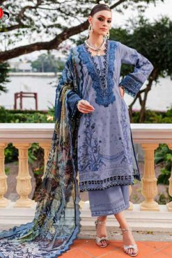 Deepsy Firdous Queen’s Court Vol 7 Cotton Chiffon Salwar Suit Catalog 8 Pcs