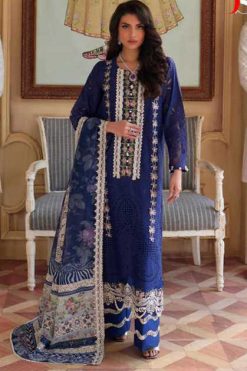 Deepsy Maria B Embroidered Lawn Vol 24 NX Cotton Salwar Suit Catalog 4 Pcs