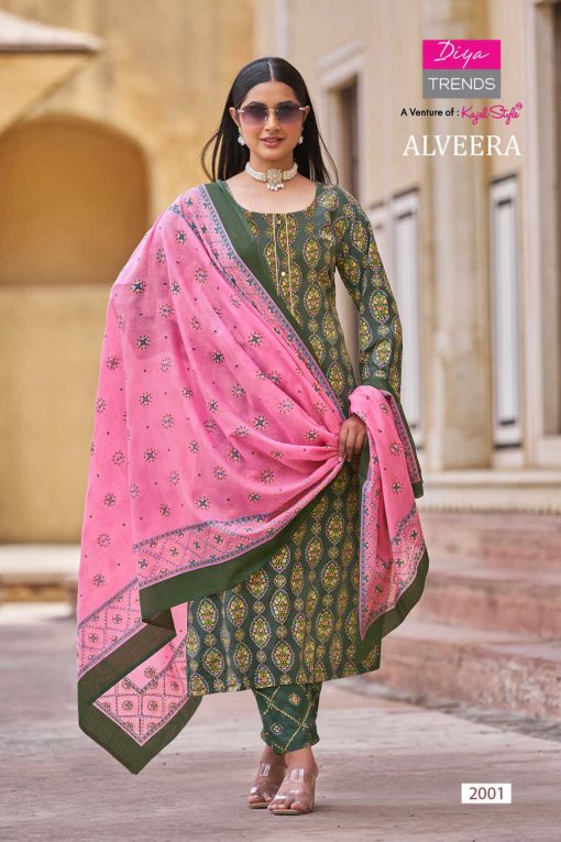 Diya Trends Alveera Concept by Kajal Style Kurti with Dupatta Bottom Cotton Catalog 12 Pcs 1 510x765 - Diya Trends Alveera Concept by Kajal Style Kurti with Dupatta Bottom Cotton Catalog 12 Pcs