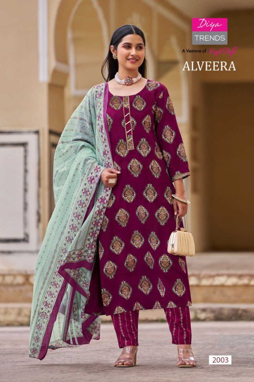 Diya Trends Alveera Concept by Kajal Style Kurti with Dupatta Bottom Cotton Catalog 12 Pcs 3 510x765 - Diya Trends Alveera Concept by Kajal Style Kurti with Dupatta Bottom Cotton Catalog 12 Pcs