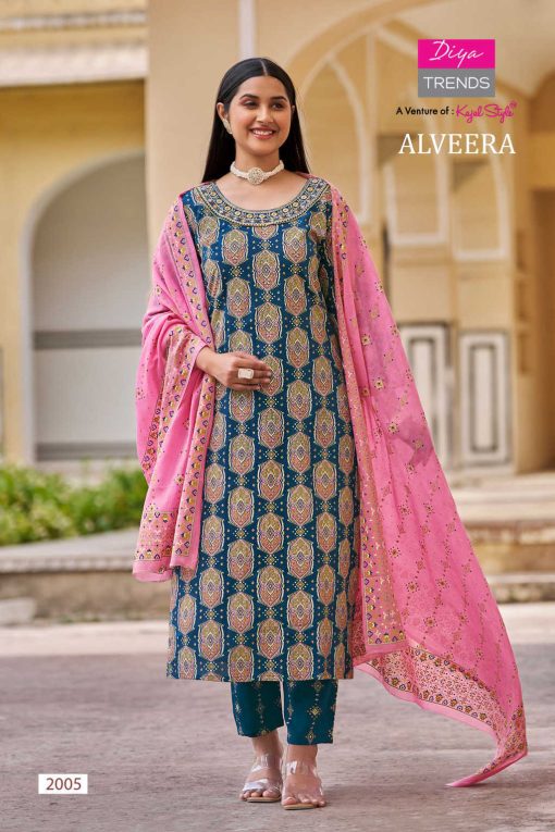 Diya Trends Alveera Concept by Kajal Style Kurti with Dupatta Bottom Cotton Catalog 12 Pcs 5 510x765 - Diya Trends Alveera Concept by Kajal Style Kurti with Dupatta Bottom Cotton Catalog 12 Pcs