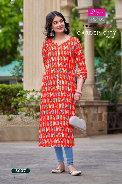 Diya Trends Gardencity Concept Vol 3 Kajal Style Rayon Kurti Catalog 12 Pcs 3 510x765 - Diya Trends Gardencity Concept Vol 3 Kajal Style Rayon Kurti Catalog 12 Pcs