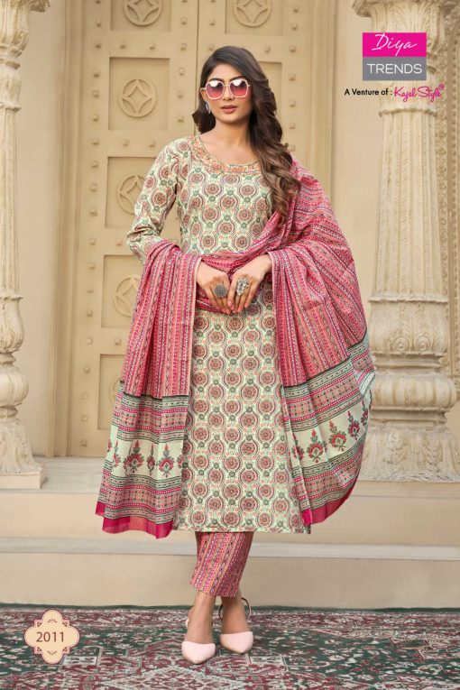 Diya Trends Odhani Vol 2 DS 2011 2020 by Kajal Style Kurti with Dupatta Bottom Cotton Catalog 10 Pcs 1 510x765 - Diya Trends Odhani Vol 2 DS 2011-2020 by Kajal Style Kurti with Dupatta Bottom Cotton Catalog 10 Pcs