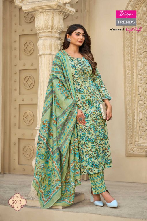 Diya Trends Odhani Vol 2 DS 2011 2020 by Kajal Style Kurti with Dupatta Bottom Cotton Catalog 10 Pcs 3 510x765 - Diya Trends Odhani Vol 2 DS 2011-2020 by Kajal Style Kurti with Dupatta Bottom Cotton Catalog 10 Pcs