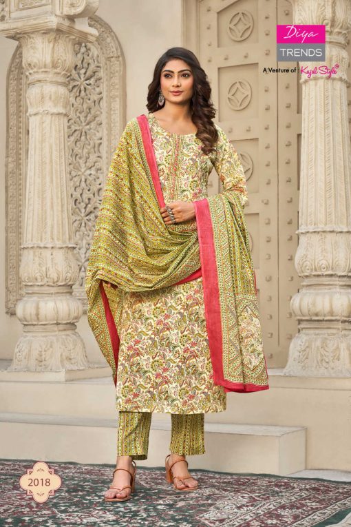Diya Trends Odhani Vol 2 DS 2011 2020 by Kajal Style Kurti with Dupatta Bottom Cotton Catalog 10 Pcs 8 510x765 - Diya Trends Odhani Vol 2 DS 2011-2020 by Kajal Style Kurti with Dupatta Bottom Cotton Catalog 10 Pcs