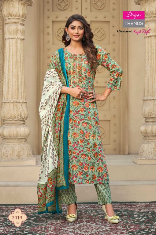 Diya Trends Odhani Vol 2 DS 2011 2020 by Kajal Style Kurti with Dupatta Bottom Cotton Catalog 10 Pcs 9 510x765 - Diya Trends Odhani Vol 2 DS 2011-2020 by Kajal Style Kurti with Dupatta Bottom Cotton Catalog 10 Pcs