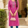 Diya Trends Victoria Vol 9 by Kajal Style Rayon Kurti Catalog 12 Pcs
