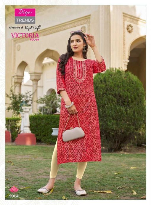 Diya Trends Victoria Vol 9 by Kajal Style Rayon Kurti Catalog 12 Pcs 5 510x692 - Diya Trends Victoria Vol 9 by Kajal Style Rayon Kurti Catalog 12 Pcs