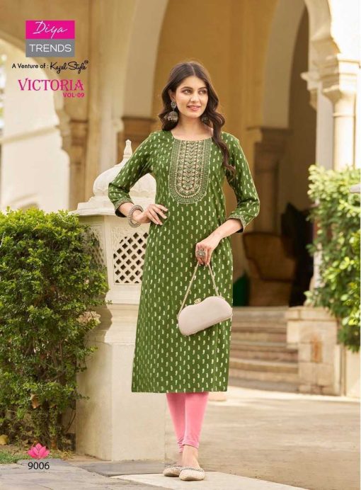 Diya Trends Victoria Vol 9 by Kajal Style Rayon Kurti Catalog 12 Pcs 7 510x692 - Diya Trends Victoria Vol 9 by Kajal Style Rayon Kurti Catalog 12 Pcs