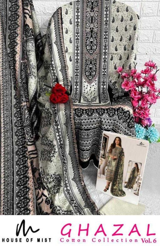 Ghazal Cotton Collection Vol 6 Salwar Suit Catalog 6 Pcs 10 510x797 - Ghazal Cotton Collection Vol 6 Salwar Suit Catalog 6 Pcs