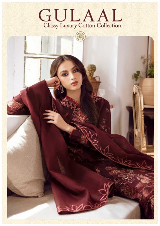 Gulaal Classy Luxury Cotton Collection Vol 9 Salwar Suit Catalog 10 Pcs 4 510x720 - Gulaal Classy Luxury Cotton Collection Vol 9 Salwar Suit Catalog 10 Pcs