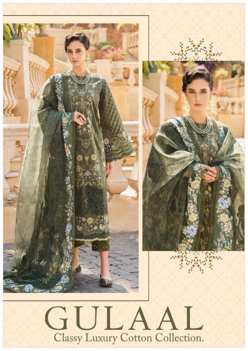 Gulaal Classy Luxury Cotton Collection Vol 9 Salwar Suit Catalog 10 Pcs 8 510x720 - Gulaal Classy Luxury Cotton Collection Vol 9 Salwar Suit Catalog 10 Pcs