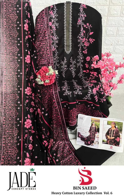 Jade Bin Saeed Heavy Cotton Luxury Collection Vol 6 Salwar Suit Catalog 6 Pcs 12 510x804 - Jade Bin Saeed Heavy Cotton Luxury Collection Vol 6 Salwar Suit Catalog 6 Pcs