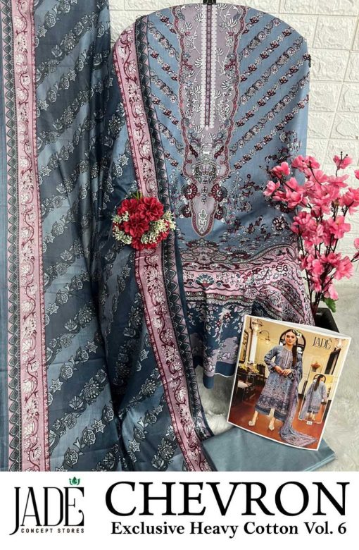 Jade Chevron Exclusive Heavy Cotton Vol 6 Salwar Suit Catalog 6 Pcs 7 510x780 - Jade Chevron Exclusive Heavy Cotton Vol 6 Salwar Suit Catalog 6 Pcs