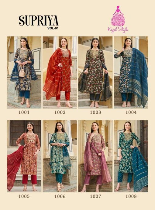 Kajal Style Supriya Vol 1 Kurti with Dupatta Bottom Rayon Catalog 8 Pcs 13 510x692 - Kajal Style Supriya Vol 1 Kurti with Dupatta Bottom Rayon Catalog 8 Pcs