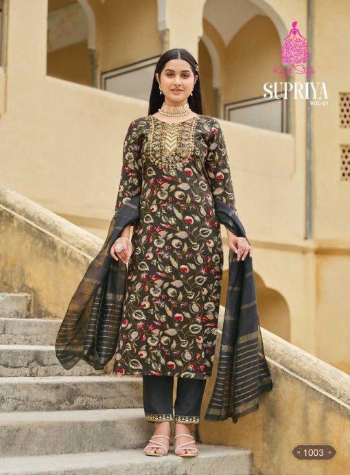 Kajal Style Supriya Vol 1 Kurti with Dupatta Bottom Rayon Catalog 8 Pcs 4 510x692 - Kajal Style Supriya Vol 1 Kurti with Dupatta Bottom Rayon Catalog 8 Pcs