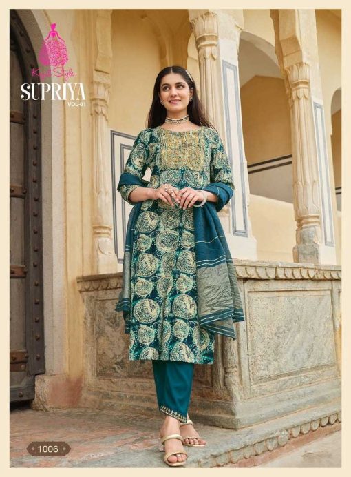 Kajal Style Supriya Vol 1 Kurti with Dupatta Bottom Rayon Catalog 8 Pcs 6 510x692 - Kajal Style Supriya Vol 1 Kurti with Dupatta Bottom Rayon Catalog 8 Pcs
