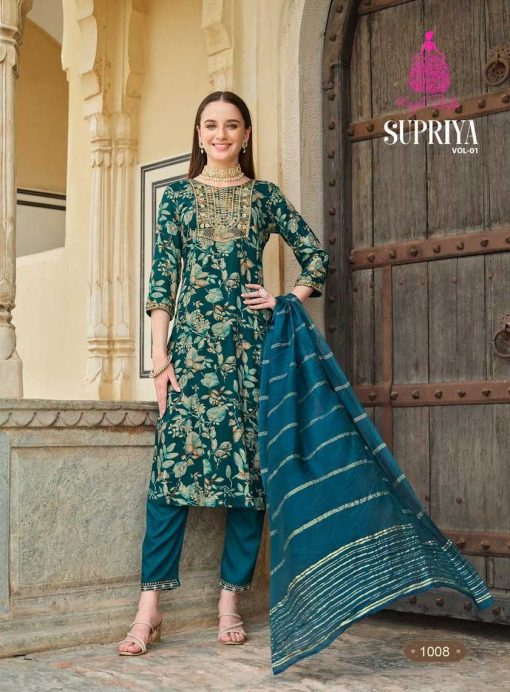 Kajal Style Supriya Vol 1 Kurti with Dupatta Bottom Rayon Catalog 8 Pcs 9 510x692 - Kajal Style Supriya Vol 1 Kurti with Dupatta Bottom Rayon Catalog 8 Pcs
