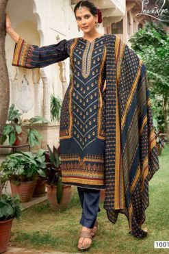 Levisha Eshaan Cotton Salwar Suit Catalog 5 Pcs 247x371 - Surat Fabrics