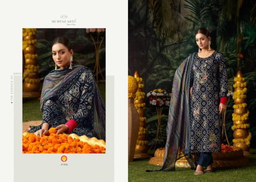Mumtaz Arts Sahanai Satin Salwar Suit Catalog 4 Pcs 8 510x363 - Mumtaz Arts Sahanai Satin Salwar Suit Catalog 4 Pcs