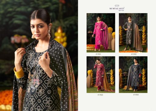 Mumtaz Arts Sahanai Satin Salwar Suit Catalog 4 Pcs 9 510x363 - Mumtaz Arts Sahanai Satin Salwar Suit Catalog 4 Pcs