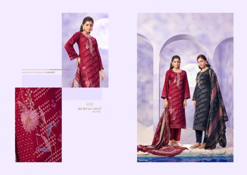 Mumtaz Arts Sitara Satin Salwar Suit Catalog 4 Pcs 1 510x362 - Mumtaz Arts Sitara Satin Salwar Suit Catalog 4 Pcs