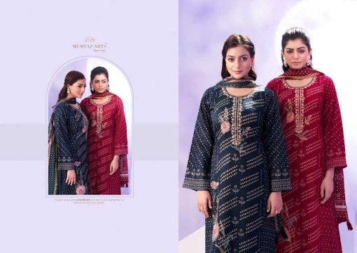 Mumtaz Arts Sitara Satin Salwar Suit Catalog 4 Pcs 4 510x362 - Mumtaz Arts Sitara Satin Salwar Suit Catalog 4 Pcs