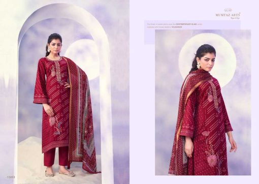 Mumtaz Arts Sitara Satin Salwar Suit Catalog 4 Pcs 8 510x362 - Mumtaz Arts Sitara Satin Salwar Suit Catalog 4 Pcs
