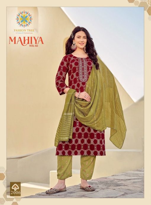 Passion Tree Mahiya Vol 2 Kurti with Dupatta Bottom Rayon Catalog 8 Pcs 7 510x692 - Passion Tree Mahiya Vol 2 Kurti with Dupatta Bottom Rayon Catalog 8 Pcs