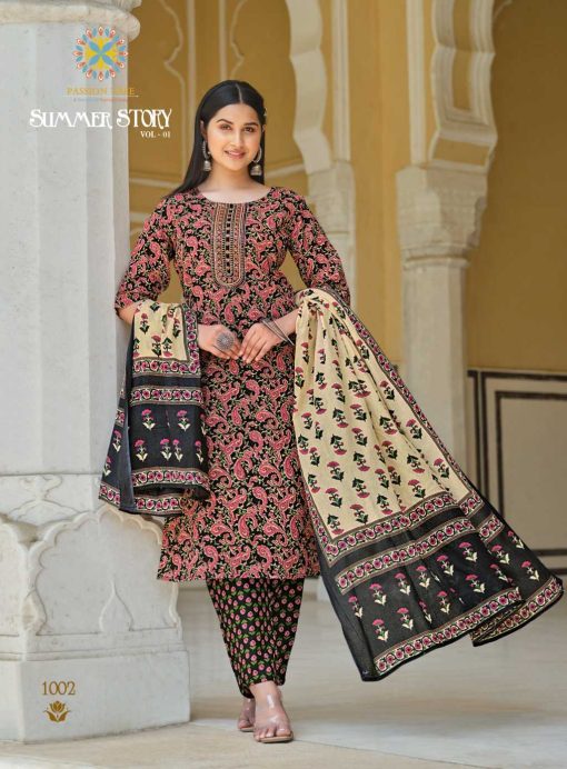 Passion Tree Summer Story Vol 1 Kurti with Dupatta Bottom Cotton Catalog 7 Pcs 3 510x692 - Passion Tree Summer Story Vol 1 Kurti with Dupatta Bottom Cotton Catalog 7 Pcs