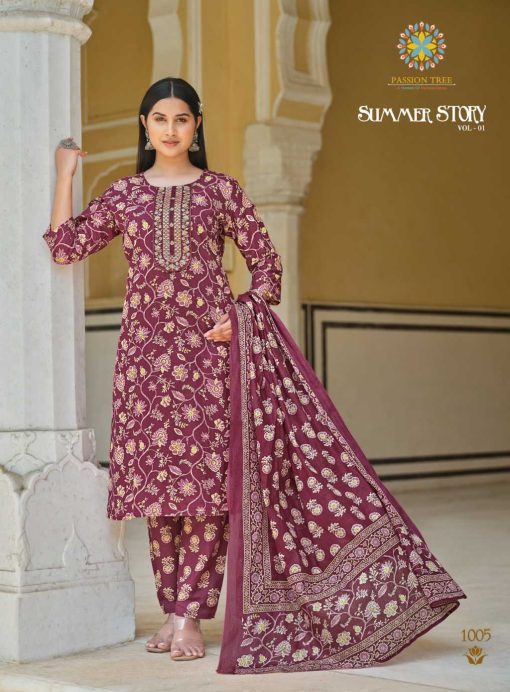 Passion Tree Summer Story Vol 1 Kurti with Dupatta Bottom Cotton Catalog 7 Pcs 6 510x692 - Passion Tree Summer Story Vol 1 Kurti with Dupatta Bottom Cotton Catalog 7 Pcs
