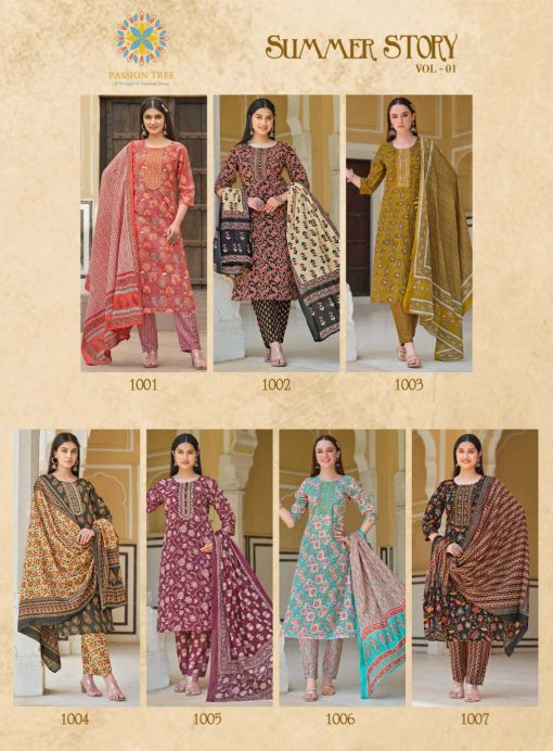 Passion Tree Summer Story Vol 1 Kurti with Dupatta Bottom Cotton Catalog 7 Pcs 9 510x692 - Passion Tree Summer Story Vol 1 Kurti with Dupatta Bottom Cotton Catalog 7 Pcs