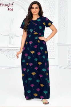 Pranjul Pragati Vol 9 A Nighty Wholesale Catalog 10 Pcs L