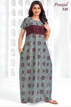 Pranjul Pragati Vol 9 A Nighty Wholesale Catalog 9 Pcs 3XL 247x371 - Cart