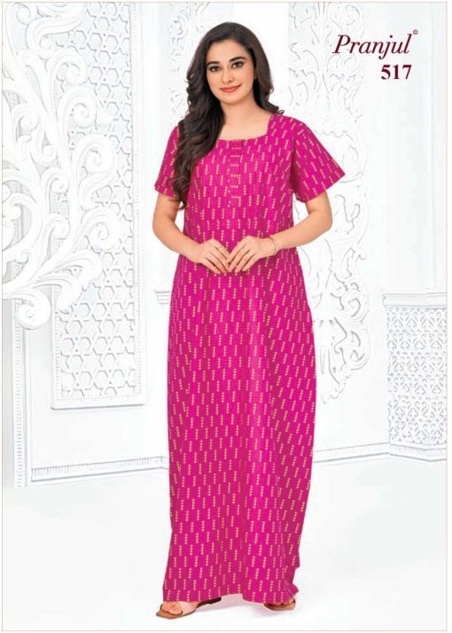 Pranjul Pragati Vol 9 B Nighty Wholesale Catalog 9 Pcs 4XL 4 510x714 - Pranjul Pragati Vol 9 B Nighty Wholesale Catalog 9 Pcs 4XL