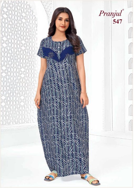 Pranjul Pragati Vol 9 B Nighty Wholesale Catalog 9 Pcs 4XL 7 510x714 - Pranjul Pragati Vol 9 B Nighty Wholesale Catalog 9 Pcs 4XL