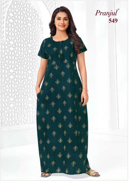 Pranjul Pragati Vol 9 B Nighty Wholesale Catalog 9 Pcs 4XL 8 510x714 - Pranjul Pragati Vol 9 B Nighty Wholesale Catalog 9 Pcs 4XL