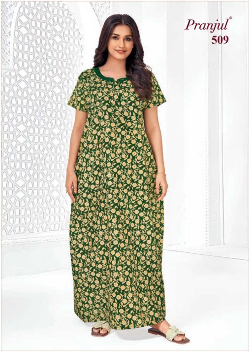 Pranjul Pragati Vol 9 C Nighty Wholesale Catalog 10 Pcs 2XL 5 510x714 - Pranjul Pragati Vol 9 C Nighty Wholesale Catalog 10 Pcs 2XL