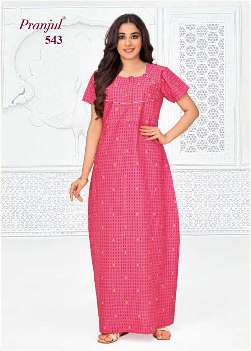 Pranjul Pragati Vol 9 C Nighty Wholesale Catalog 9 Pcs 3XL 8 510x714 - Pranjul Pragati Vol 9 C Nighty Wholesale Catalog 9 Pcs 3XL