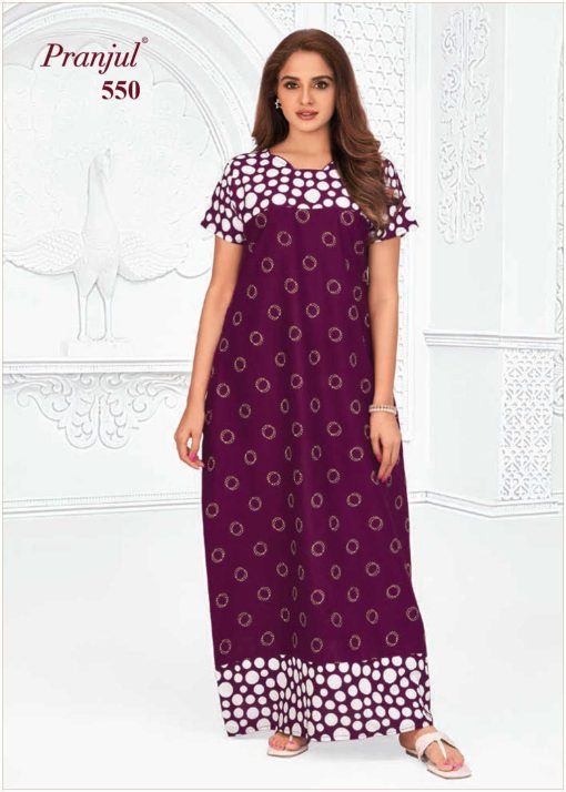 Pranjul Pragati Vol 9 C Nighty Wholesale Catalog 9 Pcs 4XL 7 510x714 - Pranjul Pragati Vol 9 C Nighty Wholesale Catalog 9 Pcs 4XL