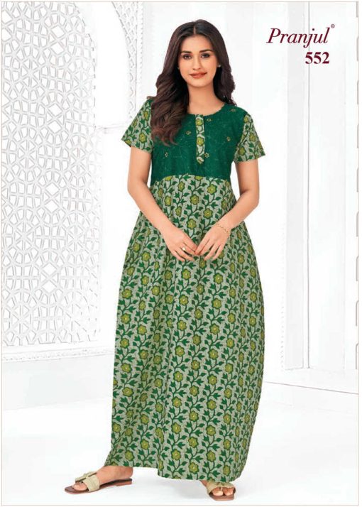 Pranjul Pragati Vol 9 D Nighty Wholesale Catalog 10 Pcs L7 510x714 - Pranjul Pragati Vol 9 D Nighty Wholesale Catalog 10 Pcs L