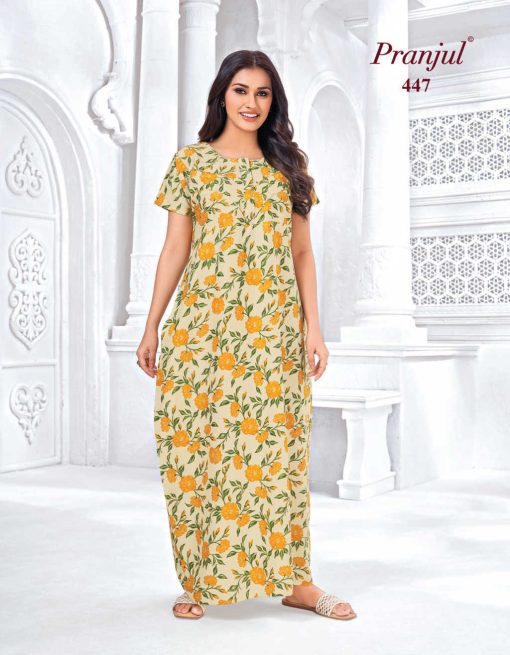 Pranjul Pragati Vol 9 D Nighty Wholesale Catalog 10 Pcs XL 1 510x655 - Pranjul Pragati Vol 9 D Nighty Wholesale Catalog 10 Pcs XL