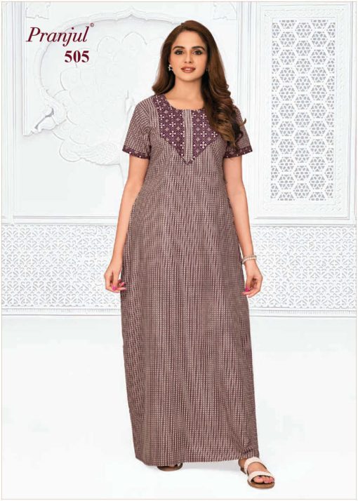 Pranjul Pragati Vol 9 D Nighty Wholesale Catalog 9 Pcs 4XL 2 510x714 - Pranjul Pragati Vol 9 D Nighty Wholesale Catalog 9 Pcs 4XL